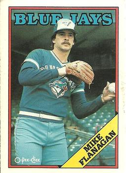 1988 O-Pee-Chee Baseball Cards 164     Mike Flanagan